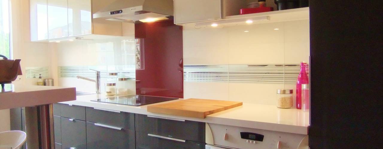 Rénovation d'un appartement / Nouvelle cuisine équipée., HOME feeling HOME feeling Cozinhas modernas