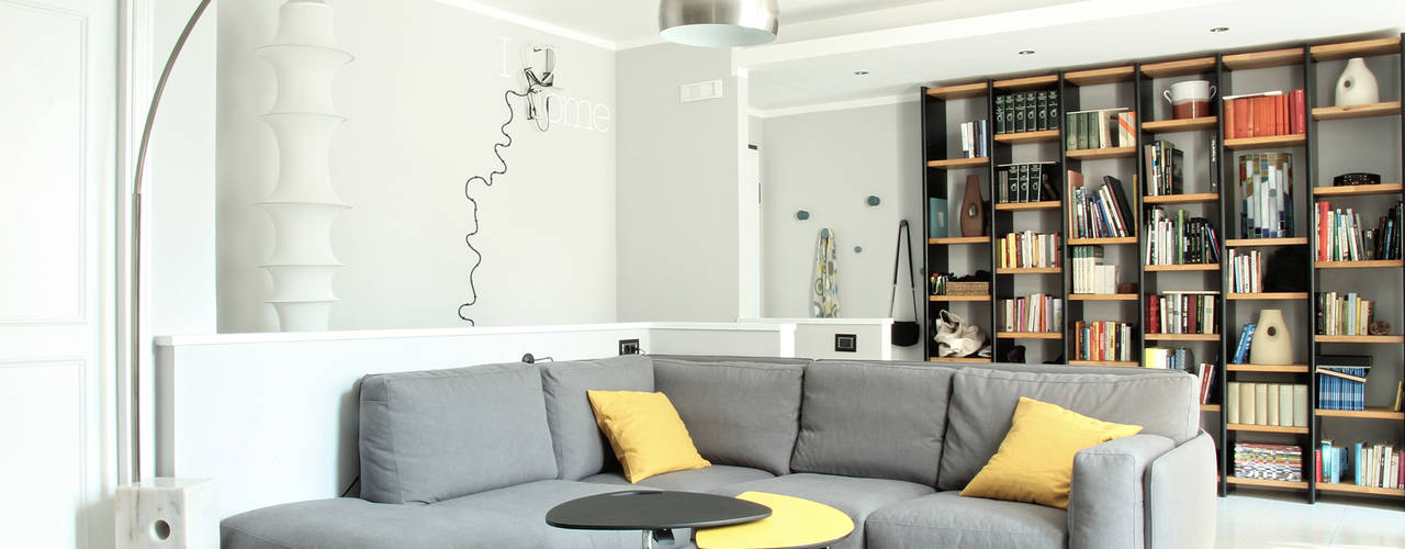 I ♥ GRAY :: Maresa's living room, Spazio 14 10 Spazio 14 10 Salas de estar modernas