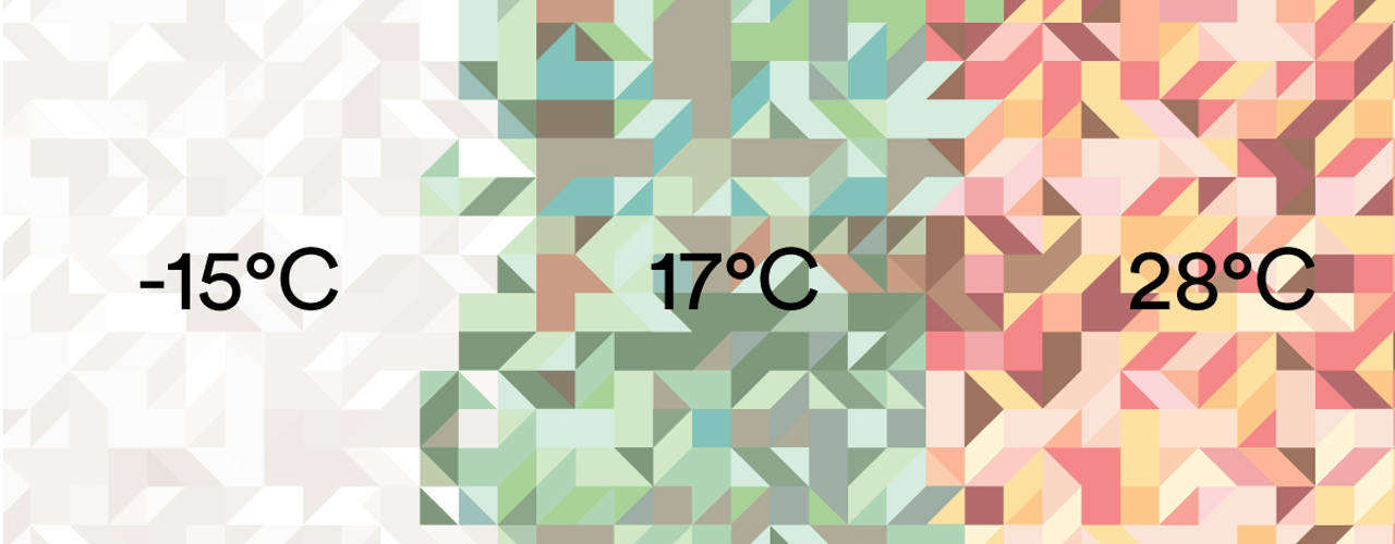 Mr perswall - Temperature Wallpaper Collection, Form Us With Love Form Us With Love 미니멀리스트 벽지 & 바닥