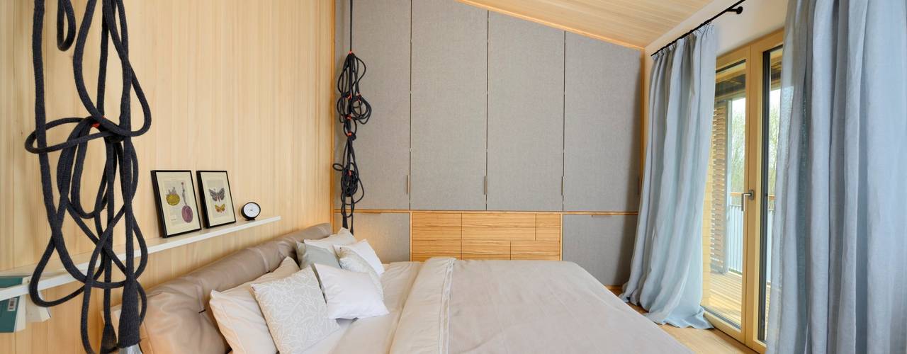 Alpenchic, Bau-Fritz GmbH & Co. KG Bau-Fritz GmbH & Co. KG Modern style bedroom