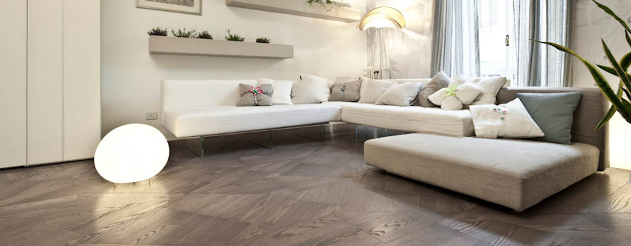 Slide Flooring From Listone Giordano, tuttoparquet tuttoparquet Moderne muren & vloeren Hout Hout