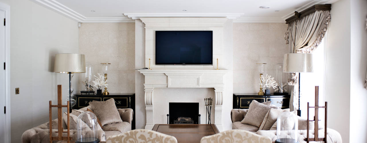 Lakeview cinema, London Residential AV Solutions Ltd London Residential AV Solutions Ltd Modern media room