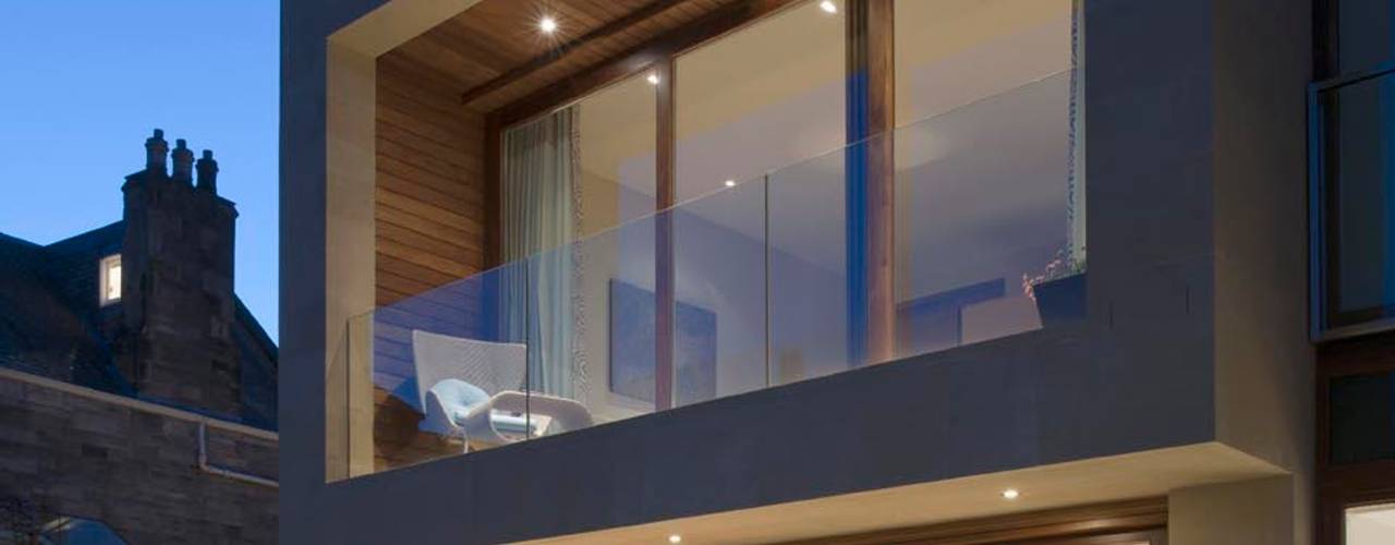 A New and Modern Villa: Wester Coates Villa, ZONE Architects ZONE Architects Casas modernas