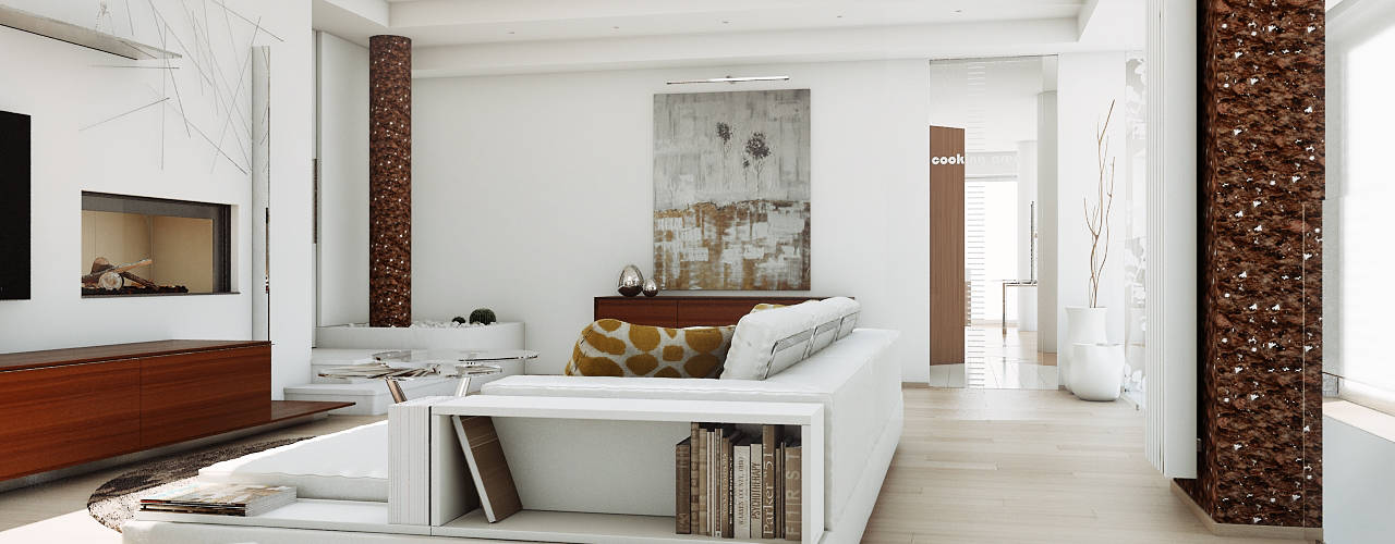 Living minimal style , LANGOLO HOME LIVING LANGOLO HOME LIVING Livings de estilo escandinavo