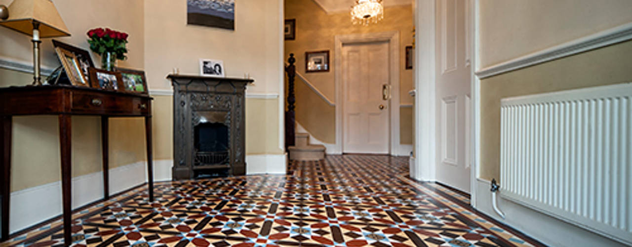 Geometric (Victorian) Tiles, Original Features Original Features Walls