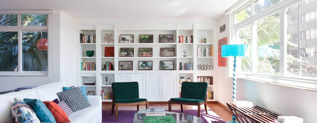 Projeto Amauri, Suite Arquitetos Suite Arquitetos Modern living room