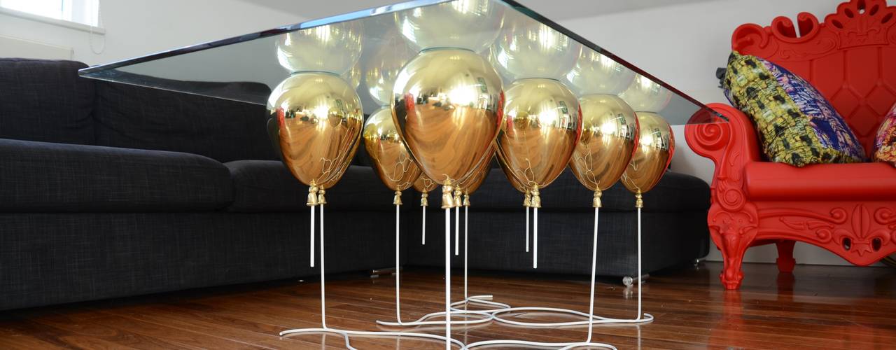 THE UP BALLOON COFFEE TABLE, Duffy London Duffy London Phòng khách: thiết kế nội thất · bố trí · ảnh