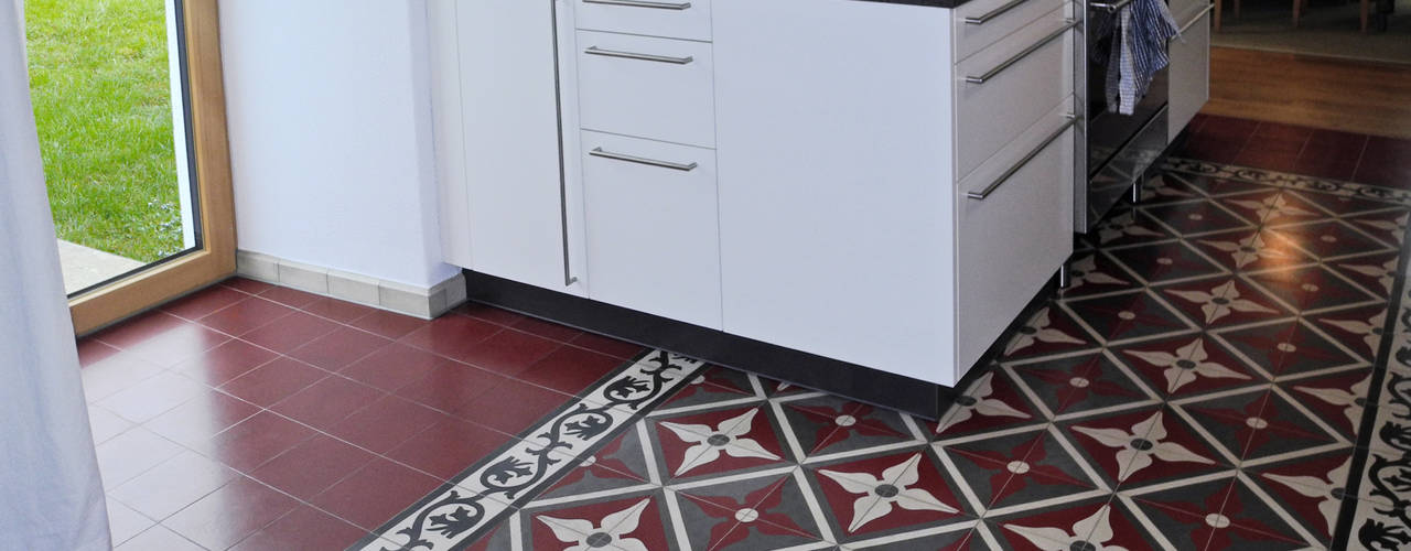 Encaustic Cement Tiles with Endless Pattern Combination, Original Features Original Features Murs & Sols méditerranéens