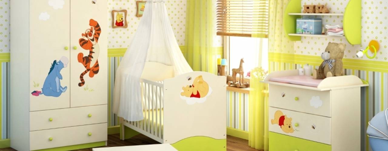 Zuckersüß und praktisch: Möbel für das Babyzimmer, Möbelgeschäft MEBLIK Möbelgeschäft MEBLIK Modern Kid's Room