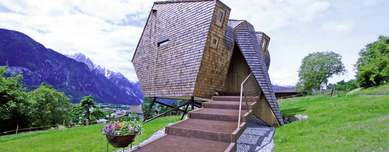 気楽に過ごせる 隠れ家風の家5軒 Homify