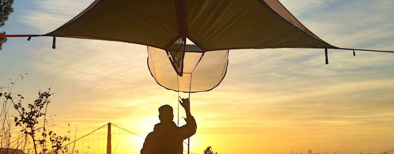 Add a New Touch to Your Camping Adventure with the Tentsile Stingray, Tentsile Tentsile Modern Bahçe