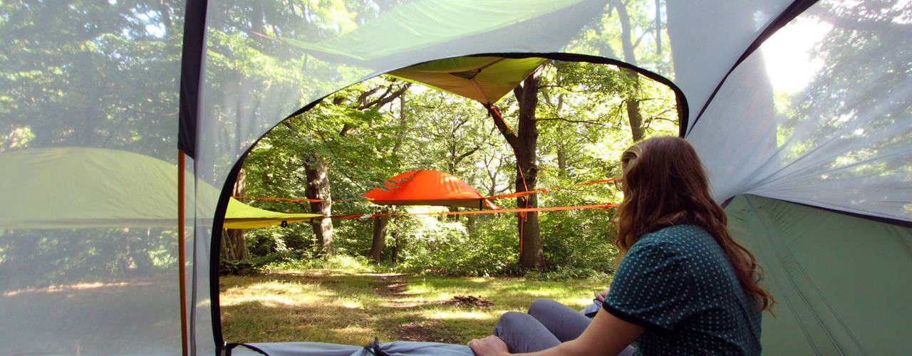 Add a New Touch to Your Camping Adventure with the Tentsile Stingray, Tentsile Tentsile Jardines de estilo moderno