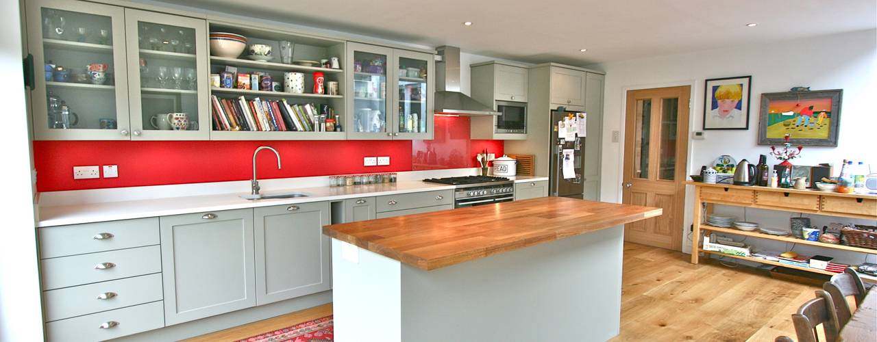 Acton, London Kitchen, Laura Gompertz Interiors Ltd Laura Gompertz Interiors Ltd Cocinas de estilo moderno Madera Acabado en madera