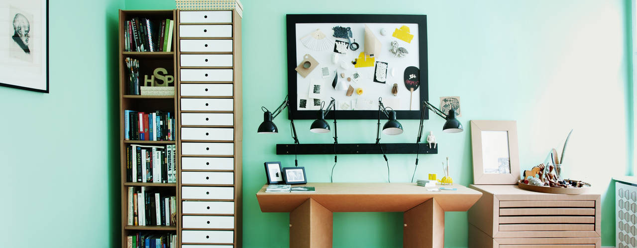 homify Ruang studi/kantor : Ide desain interior, inspirasi & gambar