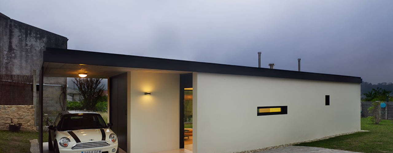 Vivienda en Villagarcía, Nan Arquitectos Nan Arquitectos บ้านและที่อยู่อาศัย