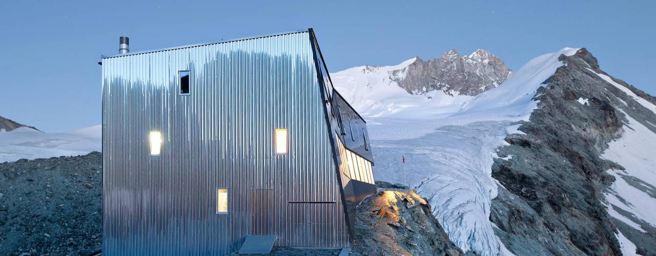 New mountain hut at Tracuit, savioz fabrizzi architectes savioz fabrizzi architectes Interior design