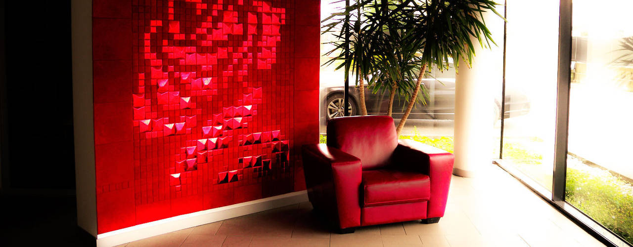 Lapèlle Design dedicates to all of you a red rose., Lapèlle Design Lapèlle Design Modern Walls and Floors