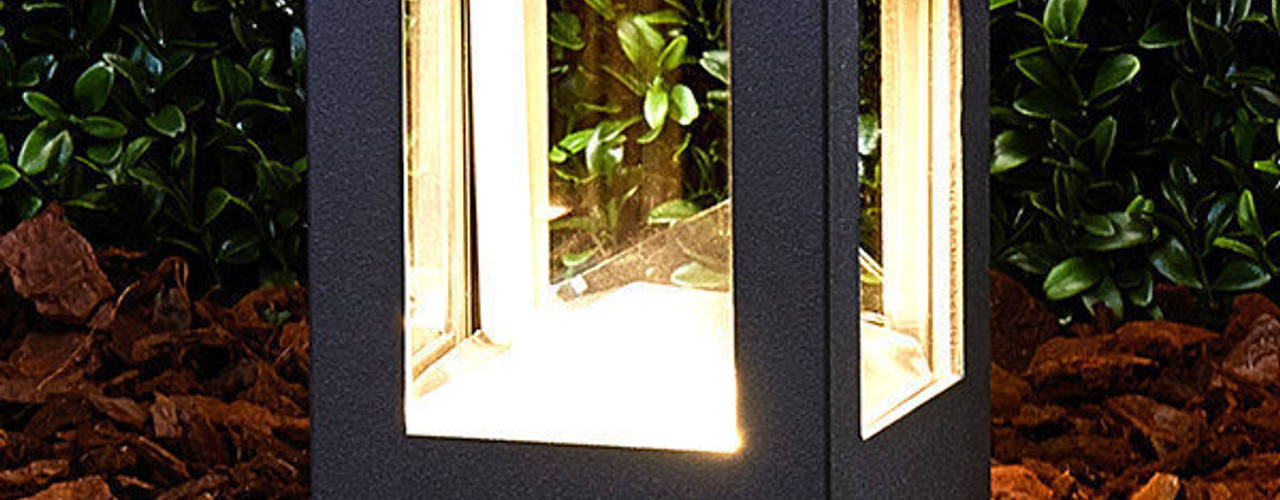 Außenleuchten der Marke Lampenwelt.com, Lampenwelt.de Lampenwelt.de Modern Bahçe
