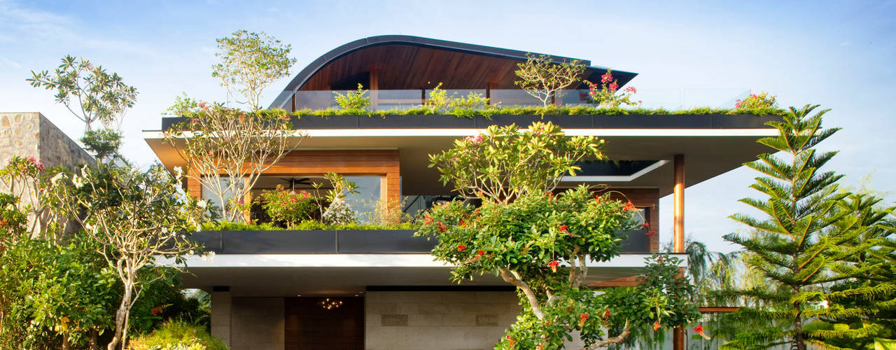 Meera House, Guz Architects Guz Architects Casas estilo moderno: ideas, arquitectura e imágenes