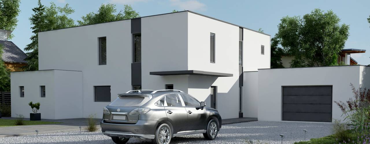 SOLUTION 3D EN ARCHITECTURE, DEC-DESIGN DEC-DESIGN Moderne huizen