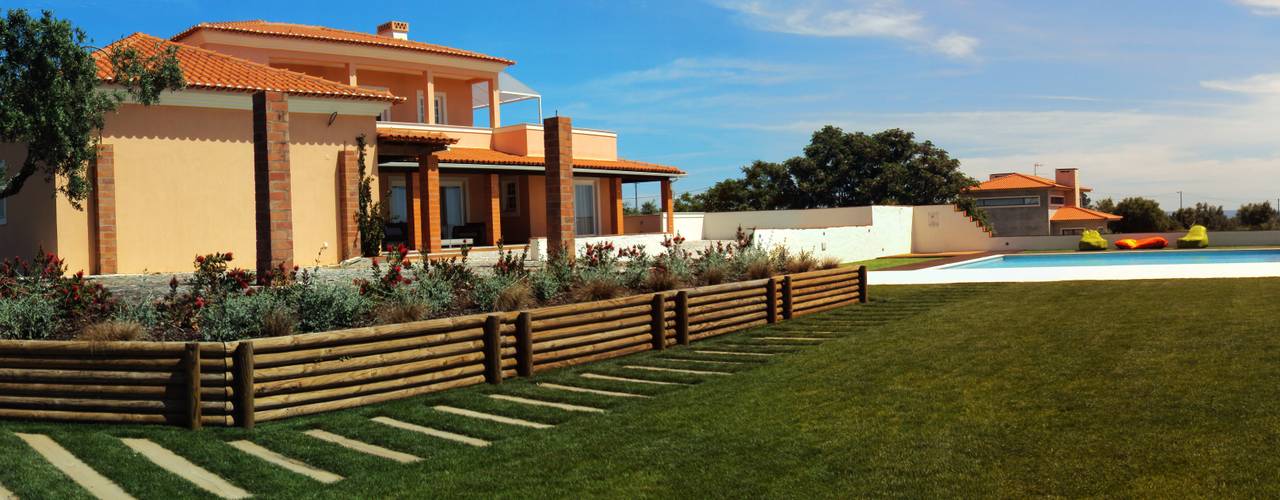 Moradia Privada, OpenGreen OpenGreen Rustic style garden