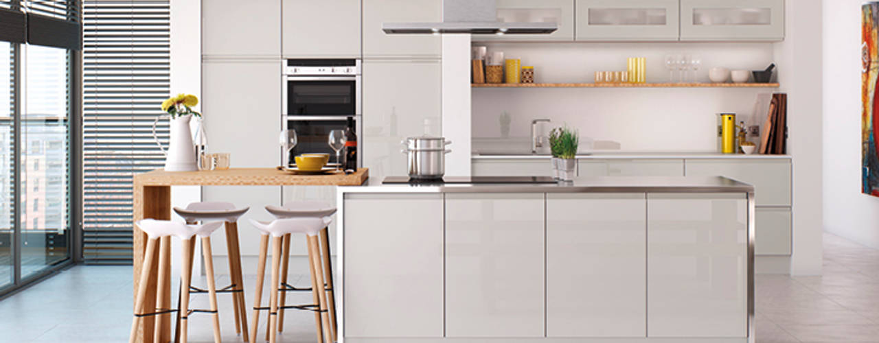 Handleless Kitchens Leicester, The Leicester Kitchen Co. Ltd The Leicester Kitchen Co. Ltd ห้องครัว