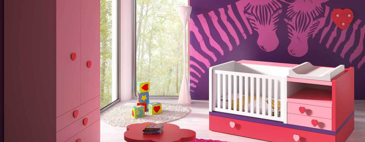 DORMITORIOS JUVENILES, Muebles Carlos Pastor Muebles Carlos Pastor Modern nursery/kids room