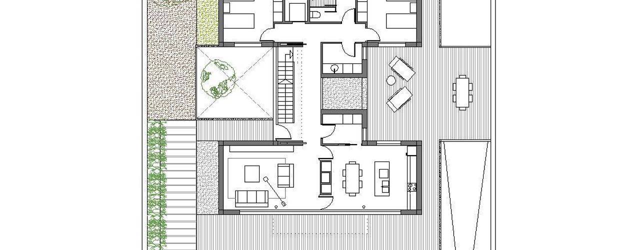 NUÑO ARQUITECTURA: modern tarz , Modern