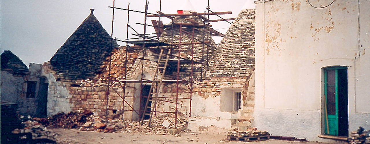 TRULLI (VALLE D'ITRIA, UNESCO World Heritage list 1996)., Jofre Roca Taller d'Arquitectura Jofre Roca Taller d'Arquitectura Ruangan