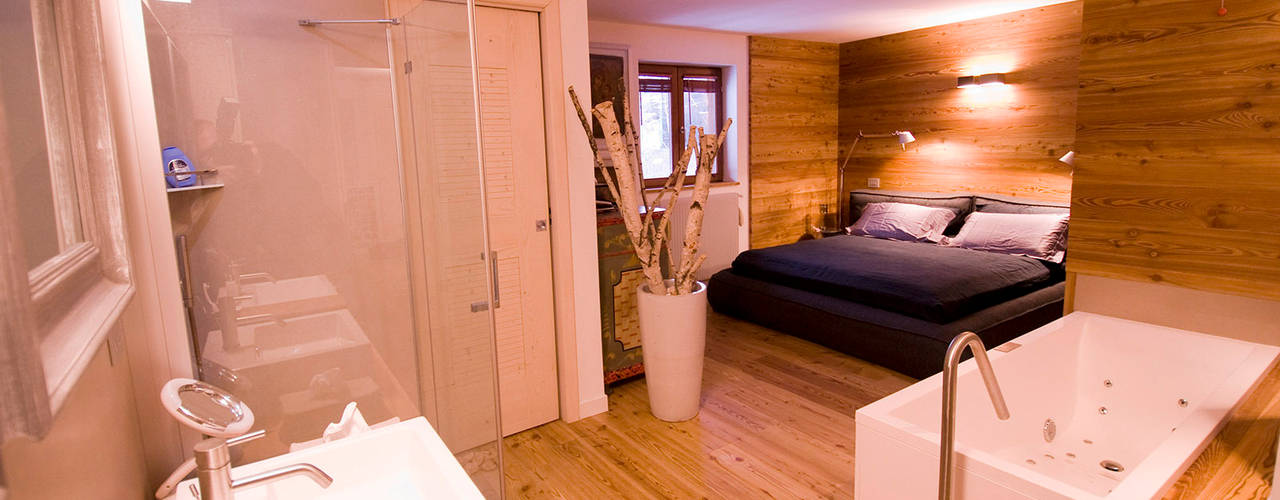 Appartamento B+T, Architetto Beltrame Claudio Architetto Beltrame Claudio Scandinavian style bedroom