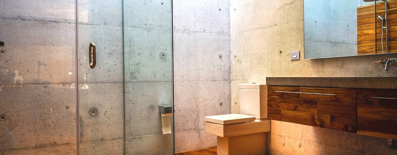 Narigua House , P+0 Arquitectura P+0 Arquitectura Ванная комната в стиле модерн