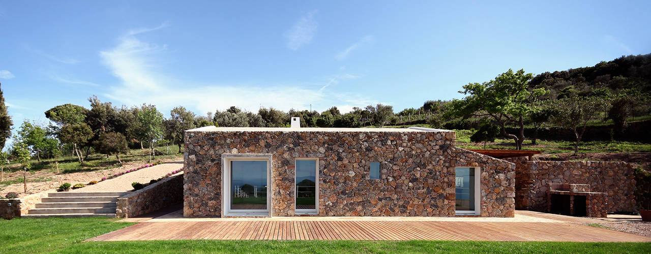 seaside single house, Modostudio | cibinel laurenti martocchia architetti associati Modostudio | cibinel laurenti martocchia architetti associati