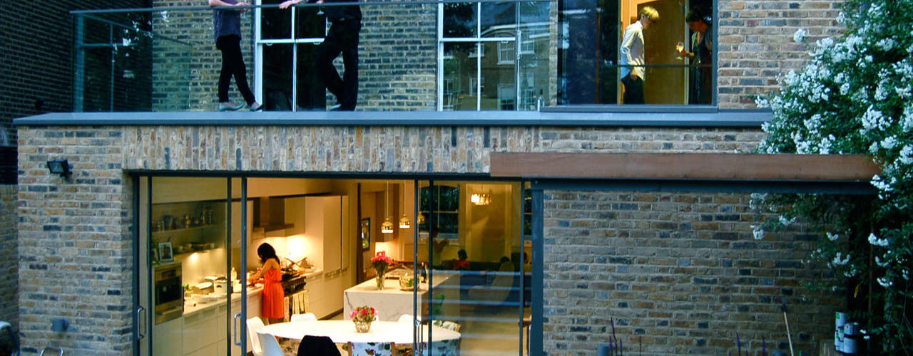 Alwyne Place, Islington, Emmett Russell Architects Emmett Russell Architects Balcones y terrazas