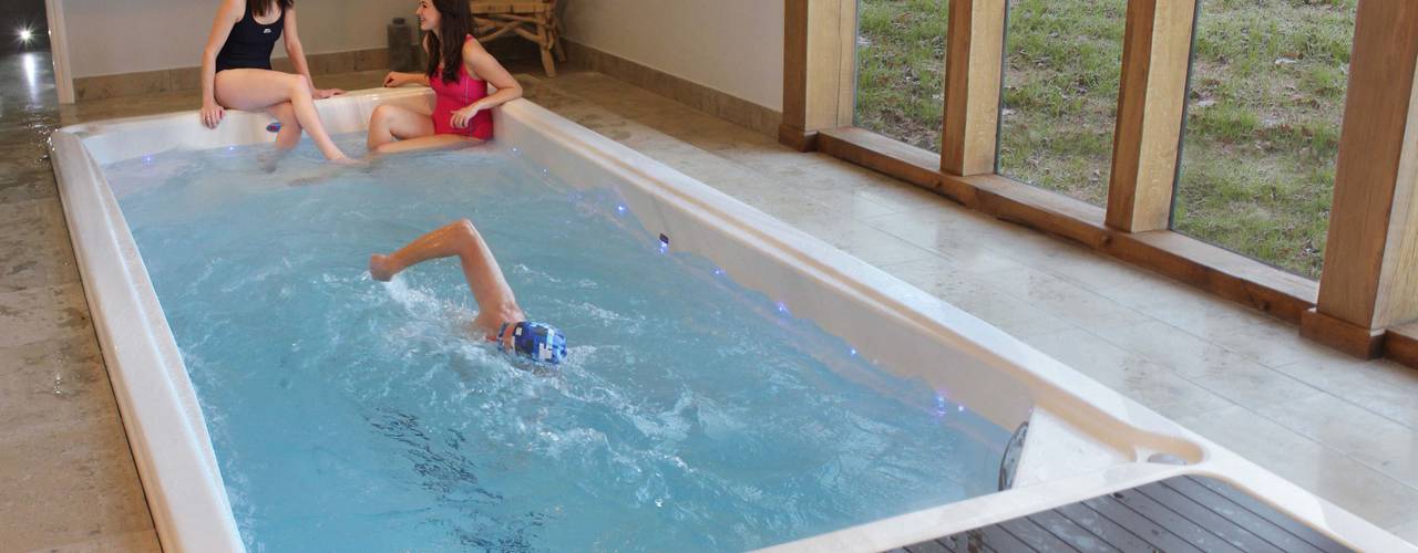 Swim Spas and Exercise Pools, Hot Tub Barn Hot Tub Barn 모던스타일 수영장