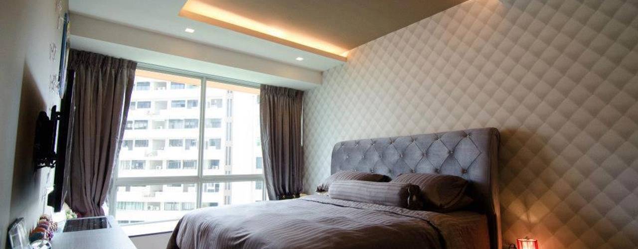 Condominium at Caspian, Honeywerkz Honeywerkz Klasik Yatak Odası