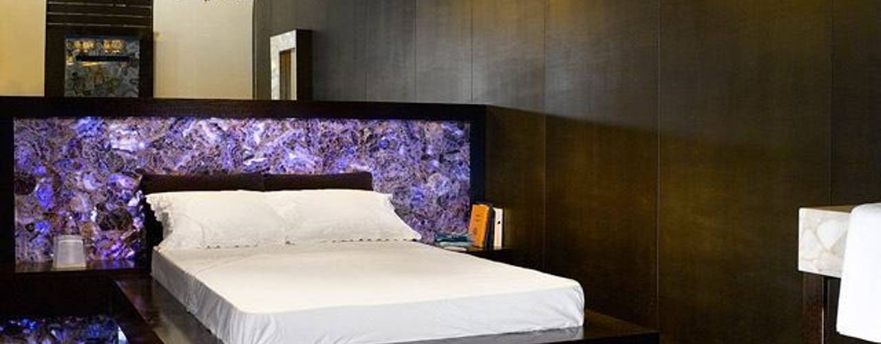 Amethyst Room, Stonesmiths - Redefining Stoneage Stonesmiths - Redefining Stoneage Cuartos de estilo moderno