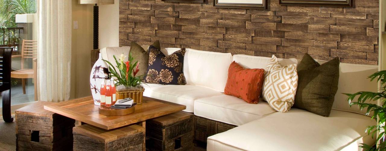 homify Rustic style walls & floors Chipboard