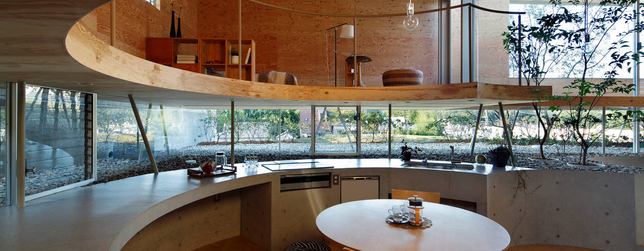 Pit house, UID UID Cocinas de estilo moderno