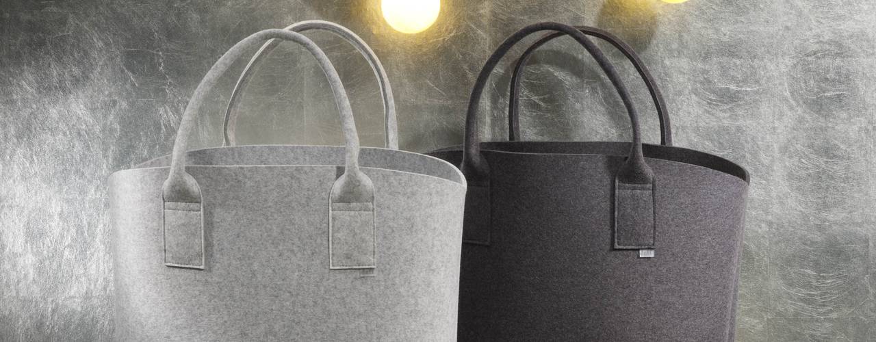 Kaminholztasche, daff daff Salon scandinave