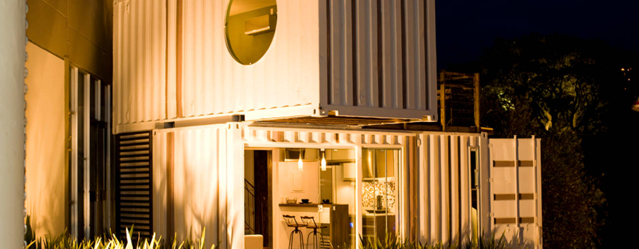 Loft-Container 20', Ferraro Habitat Ferraro Habitat Minimalist houses