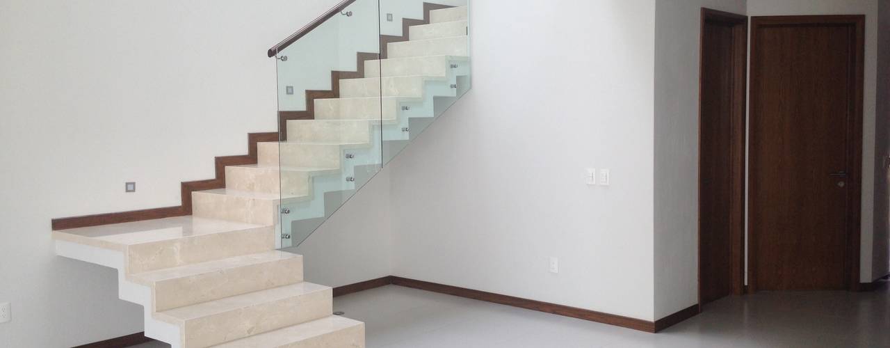 Valle Real, Arki3d Arki3d Modern corridor, hallway & stairs