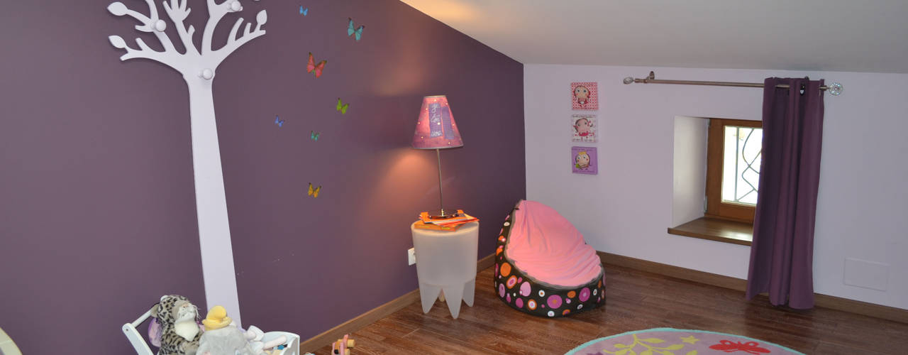 Chambre d'enfant, Atelier Inside Atelier Inside Dormitorios infantiles de estilo moderno