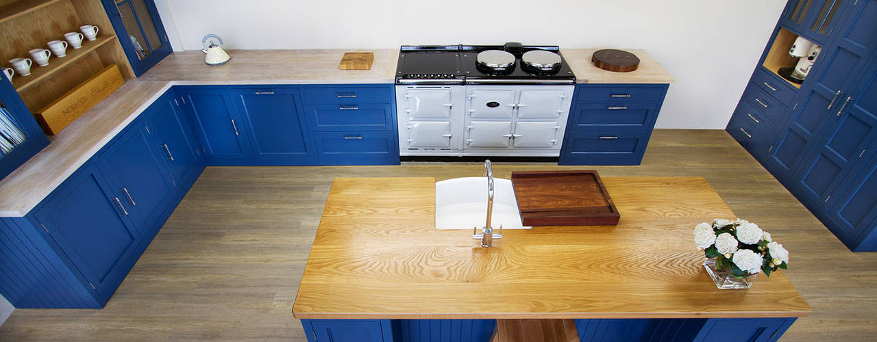 The Stiffkey Blue Kitchen, NAKED Kitchens NAKED Kitchens Cucina rurale