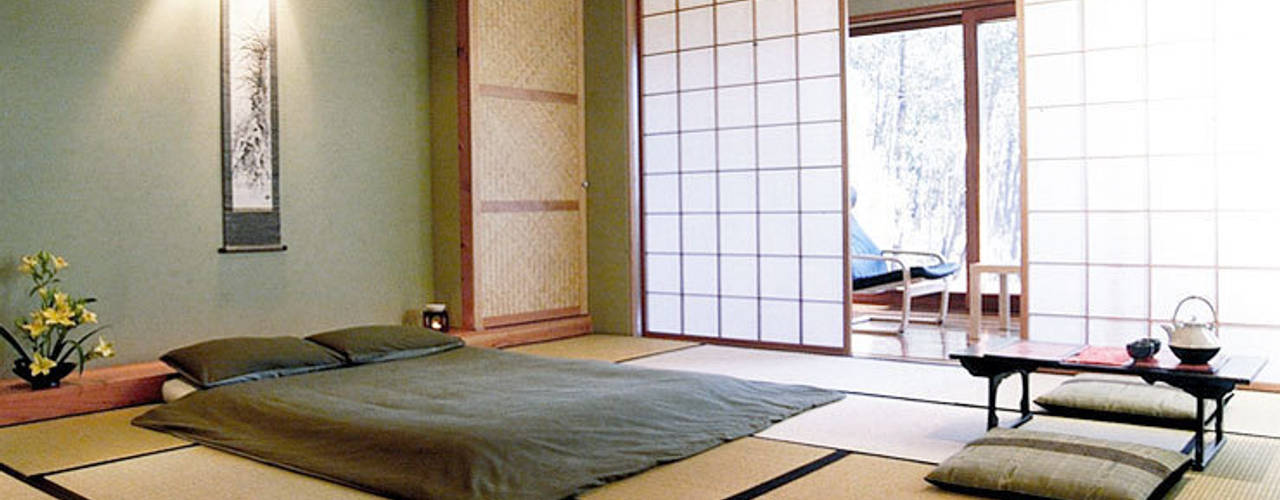 Tatami Zimmer, Japanwelt Japanwelt غرفة نوم