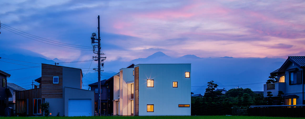 HouseYM, FUMIHITO OHASHI ARCHITECTURE STUDIO FUMIHITO OHASHI ARCHITECTURE STUDIO Casas modernas: Ideas, imágenes y decoración