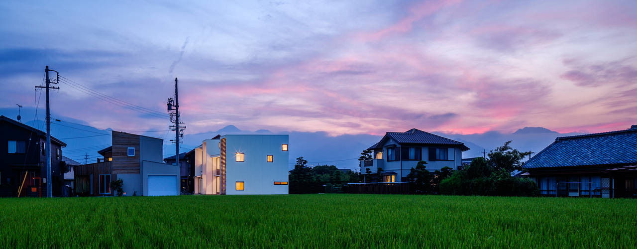 HouseYM, FUMIHITO OHASHI ARCHITECTURE STUDIO FUMIHITO OHASHI ARCHITECTURE STUDIO Maisons modernes
