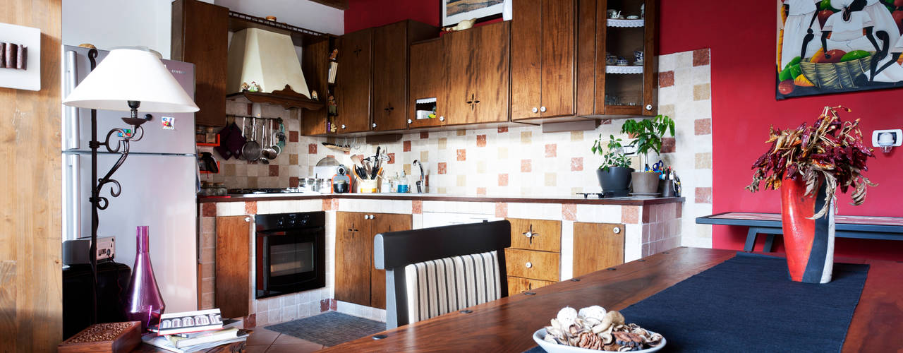 LOFT, INTERNO B INTERNO B Eclectic style kitchen