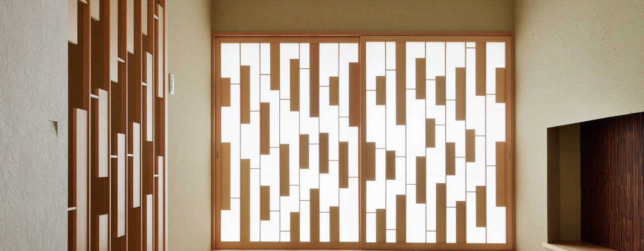 House of Representation, Form / Koichi Kimura Architects Form / Koichi Kimura Architects モダンな 壁&床