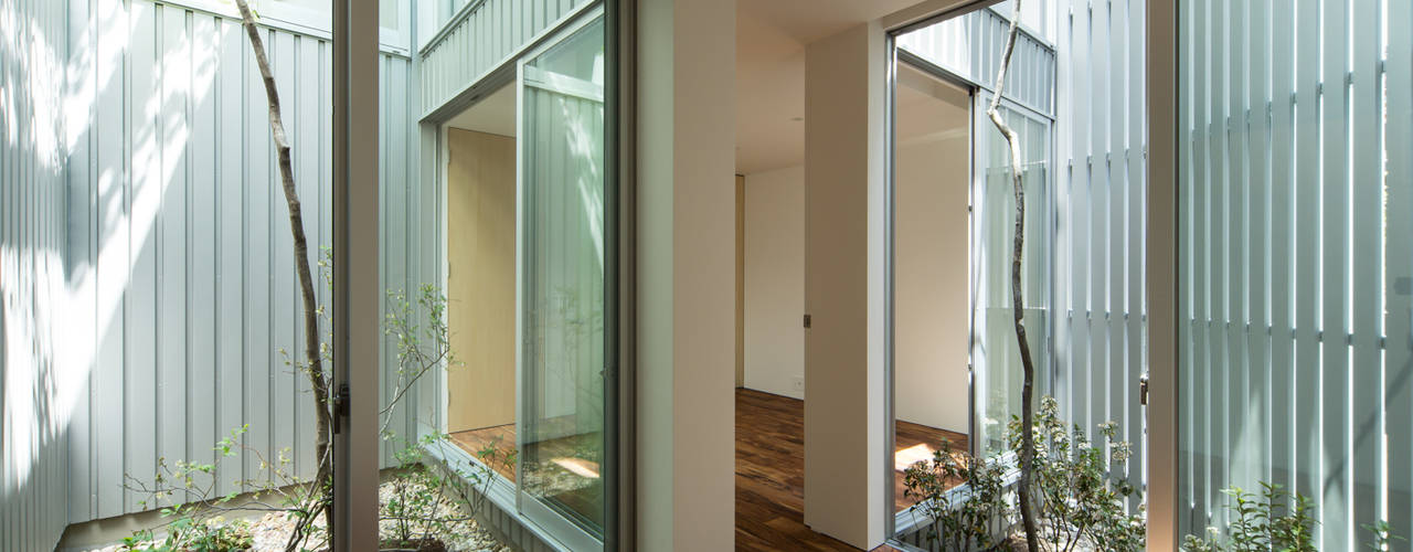 鳳の家 House in Otori, arbol arbol حديقة