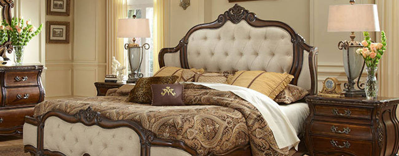 TOP 10 unique high quality luxury beds​, ALARUS INTERIORS ALARUS INTERIORS クラシカルスタイルの 寝室